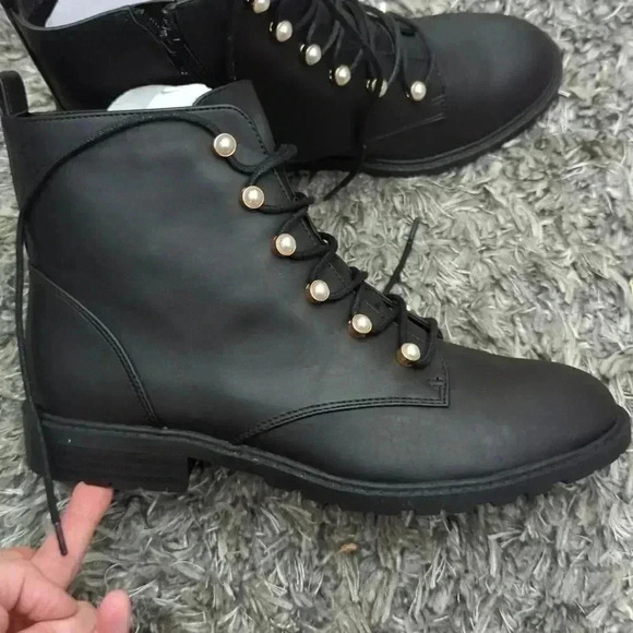 Charter club Shiloh Combat Booties, Created for Macy's - Picture 4 of 11